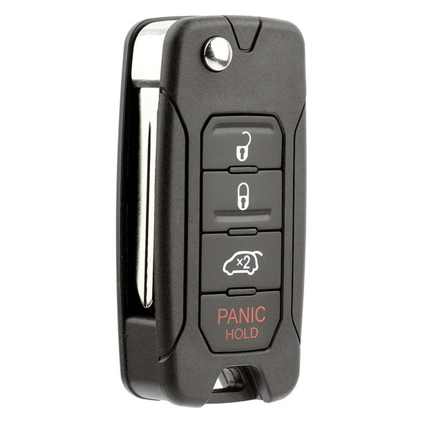 KeylessOption Keyless Entry Remote Car Key Fob Case Shell Uncut Blank Blade Cover Repair For Nissan 